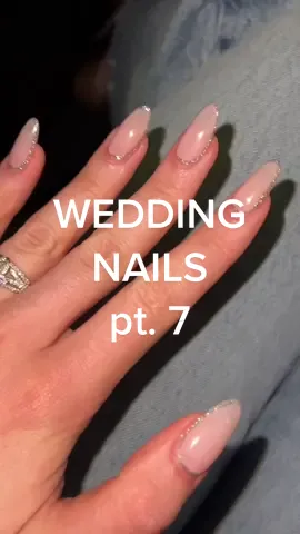 I’m OBSESSED and ready for my bach ✨ #weddingtiktok #weddintok #nails #bachelorette