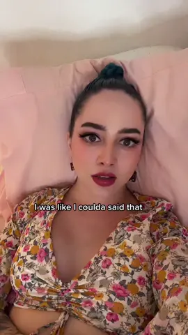 She had such a weird complex, idk wtf that was about.