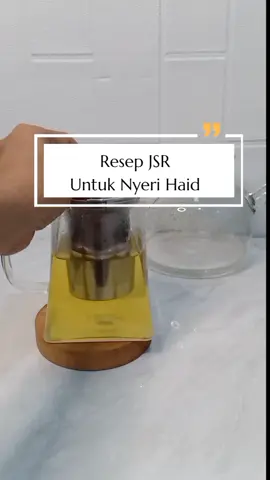 Bismillah resep JSR untuk nyeri haid.ini namanya #resepultimatejsr bisa banget utk daya tahan tubuh.Aku rutin minum ini 4-5x dlm 1 minggu d pagi hari dan gejala sebelum dan saat haid seperti nyeri ,kram perut dan mules² tidak ada lagi #serbaminuman #resepjsr #fyp