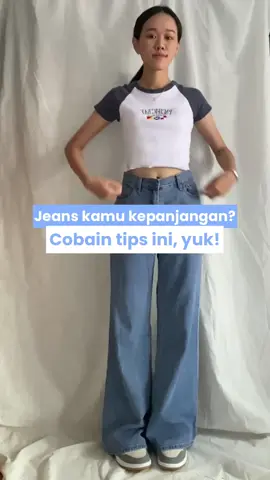 Just like magic! Serasa punya jeans baru yang lebih pendek ✨ #FashionInspo #OutfitInspo #Cottonink #Cottoninkwomen #Cottoninkinspo #OOTD #fashionhack  #fyp #viralditiktok #TikTokTainment #GayadiTikTok #Outfitideas #OOTDcewek #attention #newjeans_attention