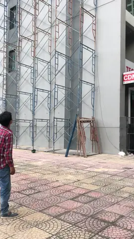 Công tác bắt giàn giáo cải tạo nhà 7 tầng #sponsored #followers #❤️❤️ #lexuhuong