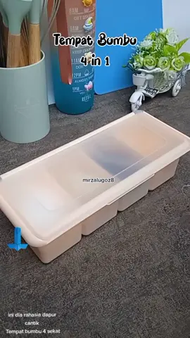 tempat bumbu dapur 4 sekat cuma 9ribuan wow ? @pusat17_official @tokoluarbiasa #tempatbumbu #tempatbumbu4sekat #tempatbumbudapur #tempatbumbuaesthetic #SerbaAdadiPusat17 #Pusat17 #TikTokShopMerdekaSale