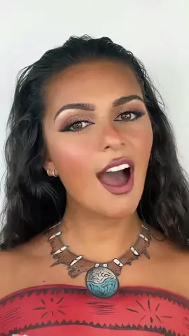 VAÏANA 🌺 #vaiana #disney #makeup #song #acting #princess