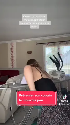 J’avais pris le risque 🤣🤣 je l’ai toujours prévenue après 😆 #humour #pourtoi #foryou ça vous est déjà arrivé de le ou la présenter le mauvais jour ? 😂