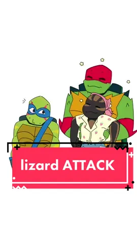 Raph tryin to introduce his new mutant friend but it seems like Leo and Mona already met #risetmnt #rottmnt #raph #leo #monalisa #tmnt #rottmnt2018 