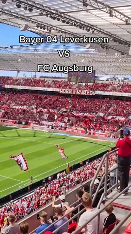 13/08/2022 : Bayer 04 Leverkusen 1 - 2 FC Augsburg en Bundesliga à la BayArena. 🇩🇪#football #groundhopping #stadium #leverkusen #bayarena