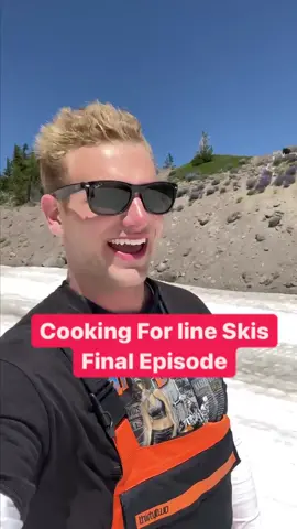Cooking for  Line Skis The Final Episode #skiing #mounthoodtimberline #mounthood #linetravelingcircus #lines #cooking