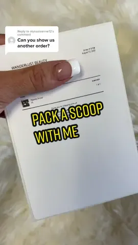 Replying to @alyssaleanne12 here u go! #packanorderwithme #scoops #mysteryscoop #mysteryscoops #confettiscoop #cosmeticscoop #makeupscoop #packanorder #scoopy