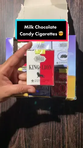 Milk Chocolate Candy Cigarettes are now in stock! #candycigarette #milkchocolate  #chocolatecandy #candytok #candystore  #90scandy