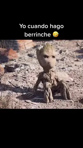 #babygroot #berrinche 😅😅😅
