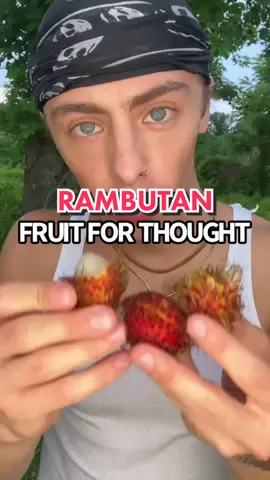Don’t allow the success of others or yourself to get to your head. Thank you @miamifruit for the #rambutan!
