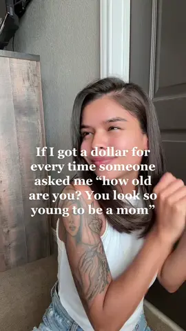 I’ve come to an age where I finally take this as a compliment now🥰😂 I used to hate it when I was younger #momtok #toddlermom #sahm #relatablemom #momcontent #momcontentcreator #momcreator #sahncontent #motherhood #youngmom #momlife