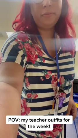 My outfits Tuesday through Friday! I forgot to do one on monday. #midsizefashion #teacheroutfitcheck #teacheroutfit #teachersoftiktok 