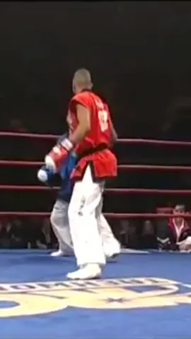 How did Raymond Daniels land this?! #fyp #karate #karatecombat