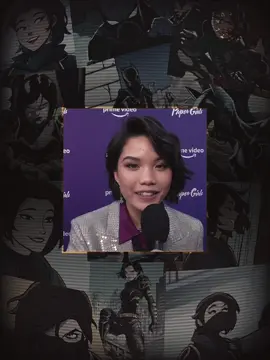 a Riley nasceu pra ser a Cass #cassandracain #rileylainelet #casscain #dccomics #papergirls #fy #fyp #batman #batgirl #fancasting