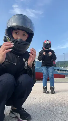 最終目的地🏍💙#アラサー女子 #バイク女子 #独身女
