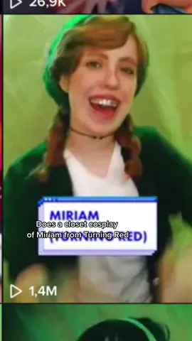 🙃 #miriamturningredcosplay #turningred #fyp  #trend