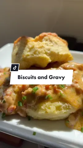 Biscuits and Gravy is top 5 and it’s not 5 #biscuits #LearnOnTikTok #homemade #fyp