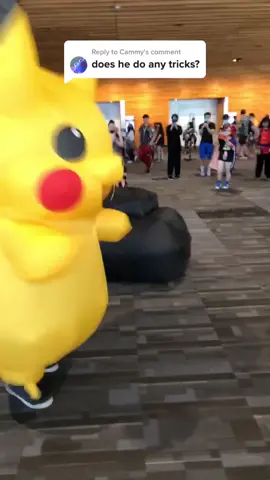 Replying to @Cammy his trick is fighting imposters #AmongUs #pikachu #battle #top10animebetrayals #anirevo #anirevovancouver #anirevo2022 #sus
