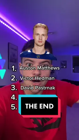 THE FINALE. Ranking NHL Players 1-5, without knowing who’s next. What a journey this has been. #hockey #NHL #sports #fyp