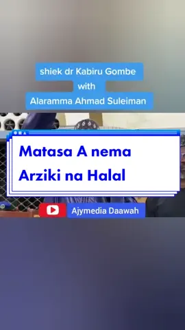 shiek Dr Kabiru Gombe tare da Alaramma Ahmad Suleiman Kano #ajymedia #ajymediadaawah #hausa #waazihaussa #waazihausa #drabdullahgadonkaya #ahmadsuleiman #arewatiktok #kabirugombe #izala #kabiru #hausa #sunna #matasa @AJY @AJY @AJY