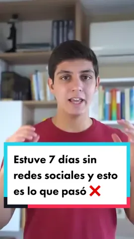 Estuve 7 días sin redes sociales y esto es lo que pasó ❌ #estudiar #redessociales #dopamina #dopaminedetox #eliminarredessociales #gonza_spinelli