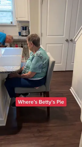 Who took Betty’s pie? #alzheimers #dementia #caregiverlife