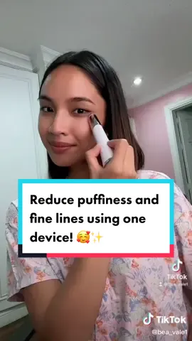 If you suffer from puffy under eyes, then our LED Eye Lift Wand is the perfect device for you!🤩  💖 Blue Light Therapy - Improves skin texture, brightens dark spots, eliminates bacteria in oil glands, and reduces inflammation.  💖 Red Light Therapy - Stimulates collagen production which gives the eye area structure, strength, and elasticity, reduces fine lines and wrinkles, and fights aging.  #skincare #skintok #beauty #beautydevice #tiktokmademebuyit