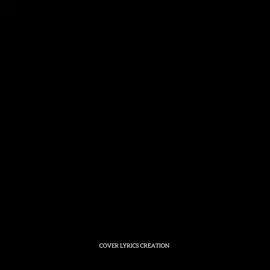 තනිකම හුරු දෙනෙත පුරා... #black_screen ❤ cover lyrics creation..