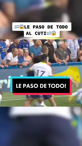 Le paso de TODO al CUTI ROMERO 🇦🇷😳 #futbol #PremierLeague #cutiromero #tottenham