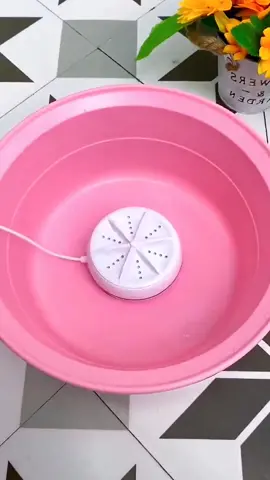 Ultrasonic Turbo Washing Machine Portable Travel Washer Mini Washing Machine#homestyle🏡❤️ #kitchenorganization #TikTokAwardsPH2022