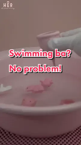 Takot magswimming 'pag mayroon ka? 😨 May solution tayo d'yan.🏊‍♀️  #periodproducts #sustainableliving #Sustainability #periods #no #more #napkins #viral #viralvideo #fyp #philippines #fypシ #menstrualcup #periodcups #periodcup