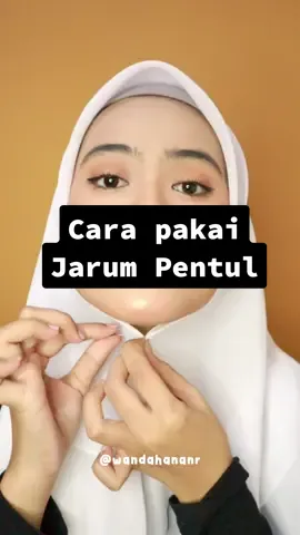 Tutorial pakai jarum pentul untuk pemula agar tidak tertusuk dan kecekik #tutorial #tutorialjarumpentul #jarumpentul #pemula