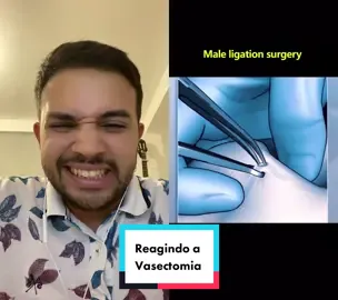 #dueto com @TikTok #foryou reagindo a cirurgia de vasectomia #health #saude #fyp #fypシ #foryoupage #cirurgia #react
