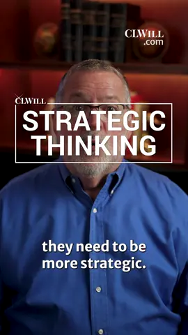 How can I be more strategic? What does that even mean? #leadership #leadertok