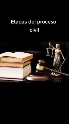 Etapas del proceso civil ⚖️👀#derechoprocesalcivil #massobreelderecho #asesoriasjuridicas #soloparati
