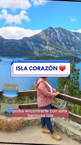 Isla corazón ¿Con quién la conocerías? #bariloche #islacorazon #chinitaenviaje