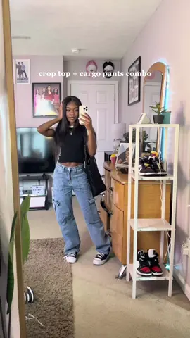 My fav combo tbh #ReTokforNature #fyp #fypシ #OOTD #fitcheck #fashiontok #cargopants #grwm