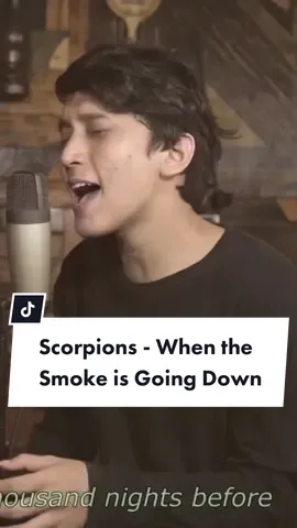 Show me how you rock🤘🏻🦂 #dimassenopaticover #dimassenopati #dmssnpt #classicrock #foryou #fyp #foryoupageofficiall #coversong #rock #rockbeliever #rocknroll #scorpions #whenthesmokeisgoingdown #klausmaine