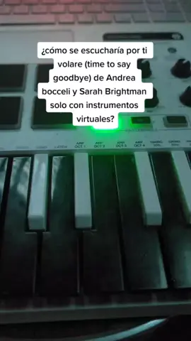 #andreabocelli #sarahbrightman #portivolare #timetosaygoodbye #contepartiro  #comoseescuchariaesacancion #cover #instrumentosvirtuales #parati #foryou