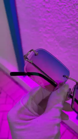 Our “CLASSIC C” sunglasses with double gradient blue & pink beveled lenses‼️ #hype #dripcheck #hiphoplife