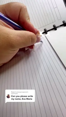 Replying to @joseyevaperez here you go! 🥰#asmrwriting #leftywriting #fypシ #foryoupage #ilovewriting #cursive #satisfying #soothing #handwriting #pentelsparklepoppen #pentel #illwriteyourname