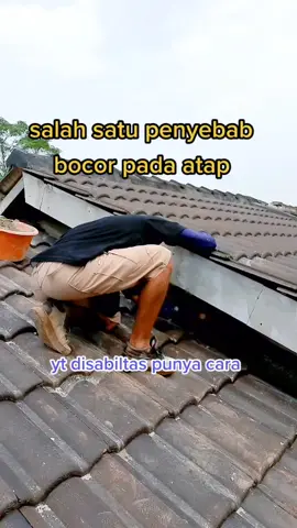 Bocor karena terabaikan #education #belajarbangunan #perawatanrumah #fyp #tukang