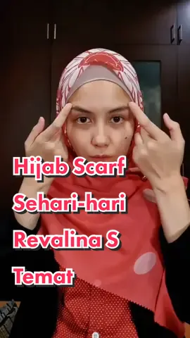 Hijab Scarf Sehari-hari ala Revalina S Temat #hijab #tutorialhijab #revalinastemat #fyp
