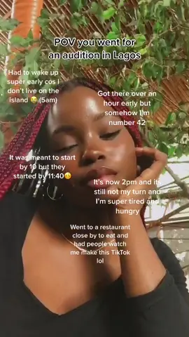 I’m so tired, HELP #allisonajadi #actorslife #actorsinlagos #auditionlifebelike #fy 