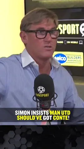 Simon Jordan can’t believe Utd chose Ten Hag over Conte 🤦‍♂️ #manutd #manchesterunited #manunited #spurs #tottenham #conte #football #PremierLeague #Soccer #epl #pl #fyp #fypage #fypシ #foryou #foryoupage #foryourpage #foryourepage #foryourpages