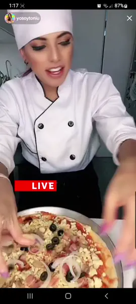 #degiracontiktok #cocina #live #pizza