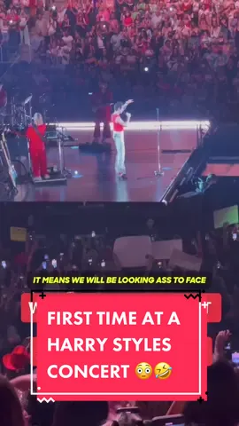 The VJs were not ready to hear that come from the mouth of #HarryStyles 😳🤣🎶🇨🇦 #Toronto #ScotiabankArena #HarryStylesLoveOnTour