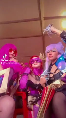 que mejor que 3 evelynn uwu #festigamechile #festigamechile2022 #festigame #evelynncosplay #evelynnkda #leagueoflegends #cosplaylol #cosplay