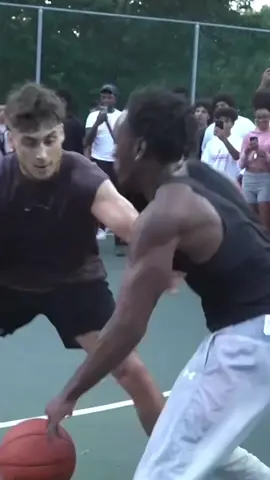 They said I got exposed😳 Full Vid in B!O 😈 #foryou #mk #mtl #basketball #dunk #ballislife #bball 